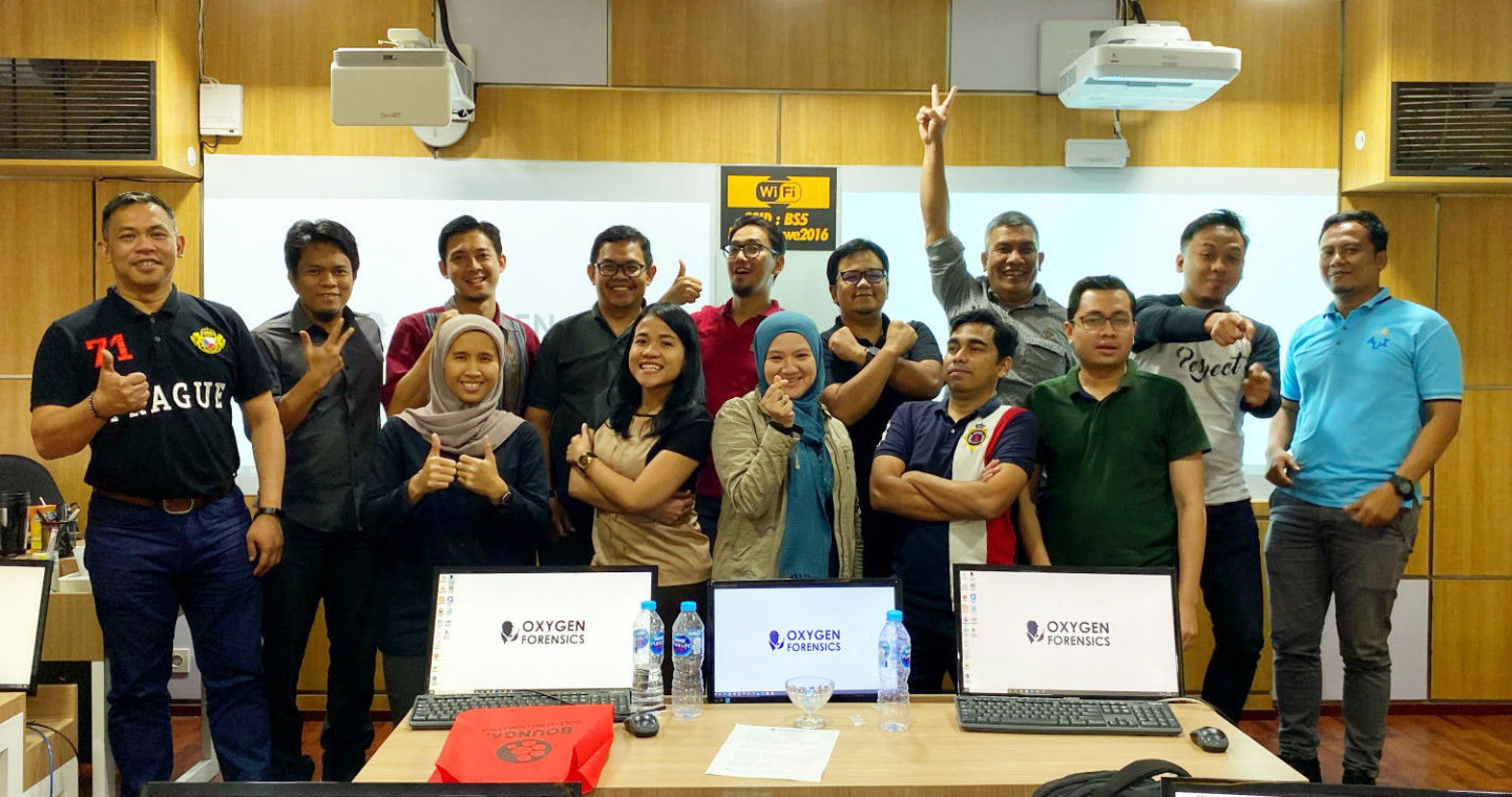 Pelatihan Oxygen Forensic Bootcamp (OFBC) diikuti oleh Suruhan Jaya Pemberantasan Rasuah (SPRM) Malaysia dan Badan Pemeriksa Keuangan (BPK) Republik Indonesia