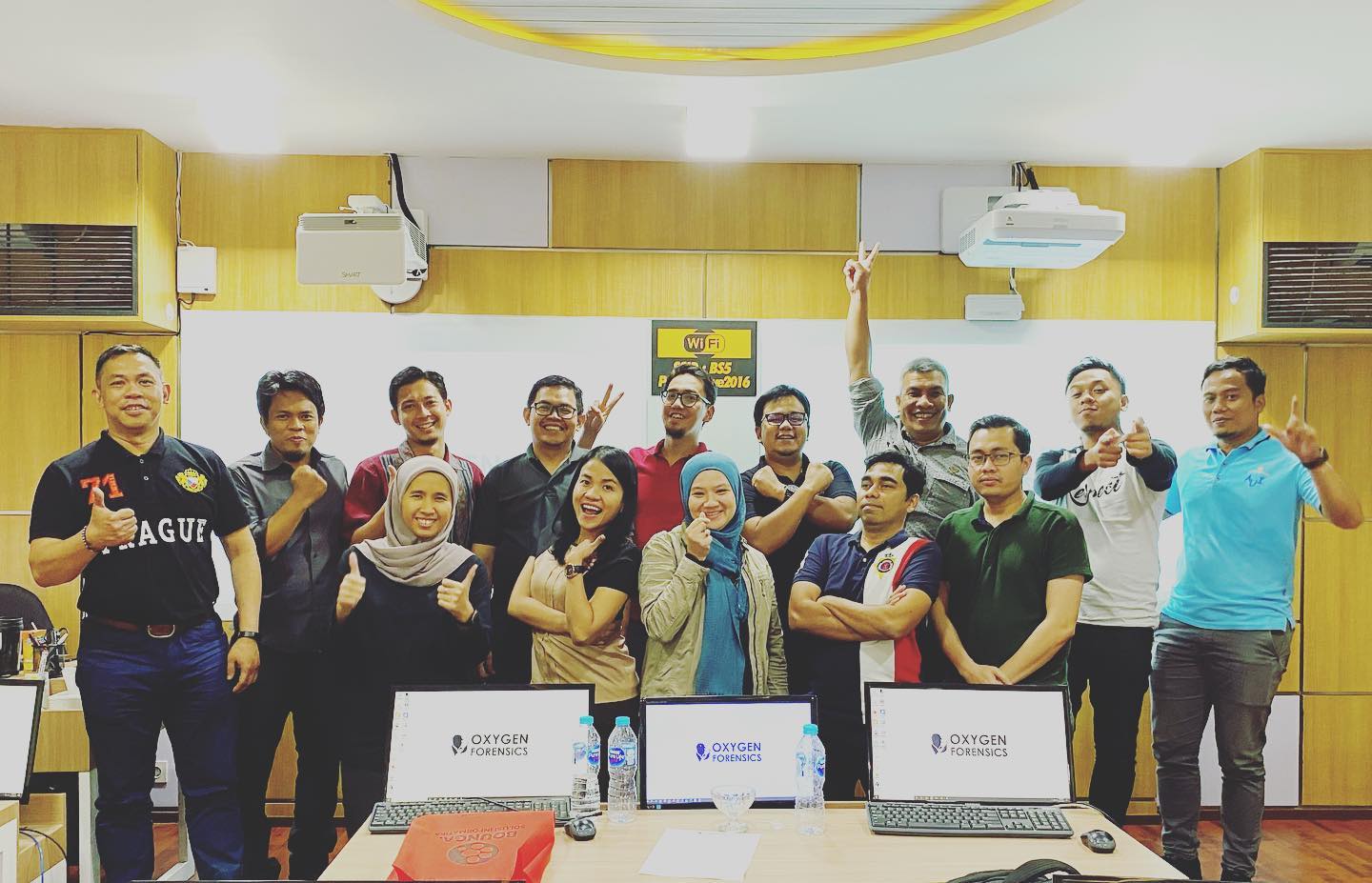Pelatihan Oxygen Mobile Forensic dengan peserta dari Badan Pemeriksa Keuangan (BPK) dan Suruhan Jaya Pemberantasan Rasuah Malaysia (SPRM)