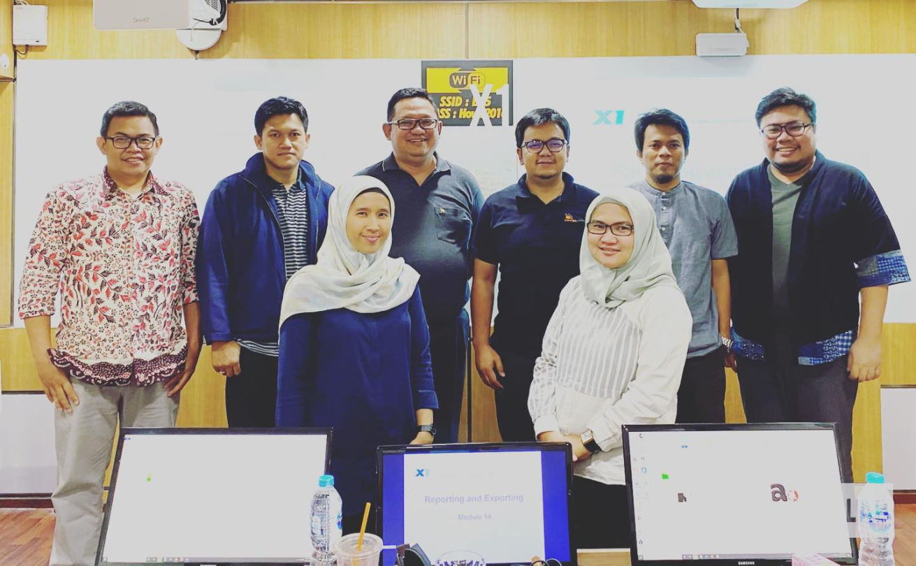 Pelatihan X1 Social Discovery diikuti oleh Badan Pemeriksa Keuangan (BPK) Republik Indonesia